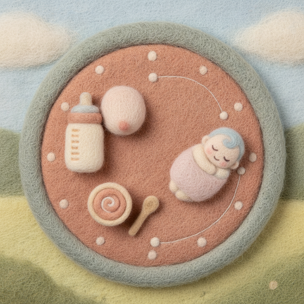 6 Month Feeding Schedule: Milk, Solids, and Sleep