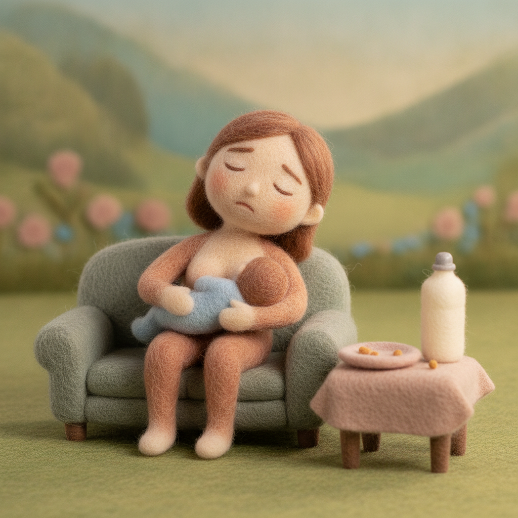 Cluster Feeding and No Sleep: What Is Happening