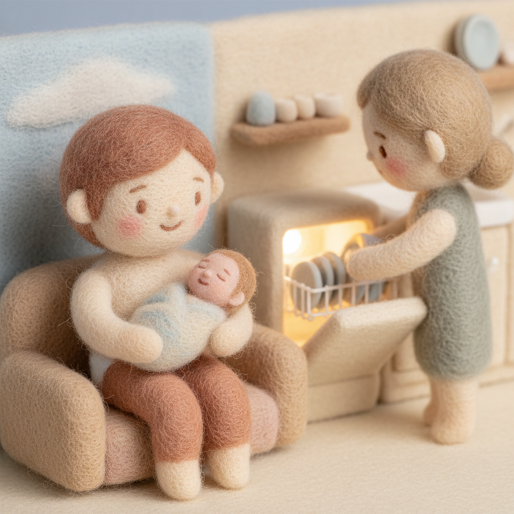How to Ask for Help After Having a Baby