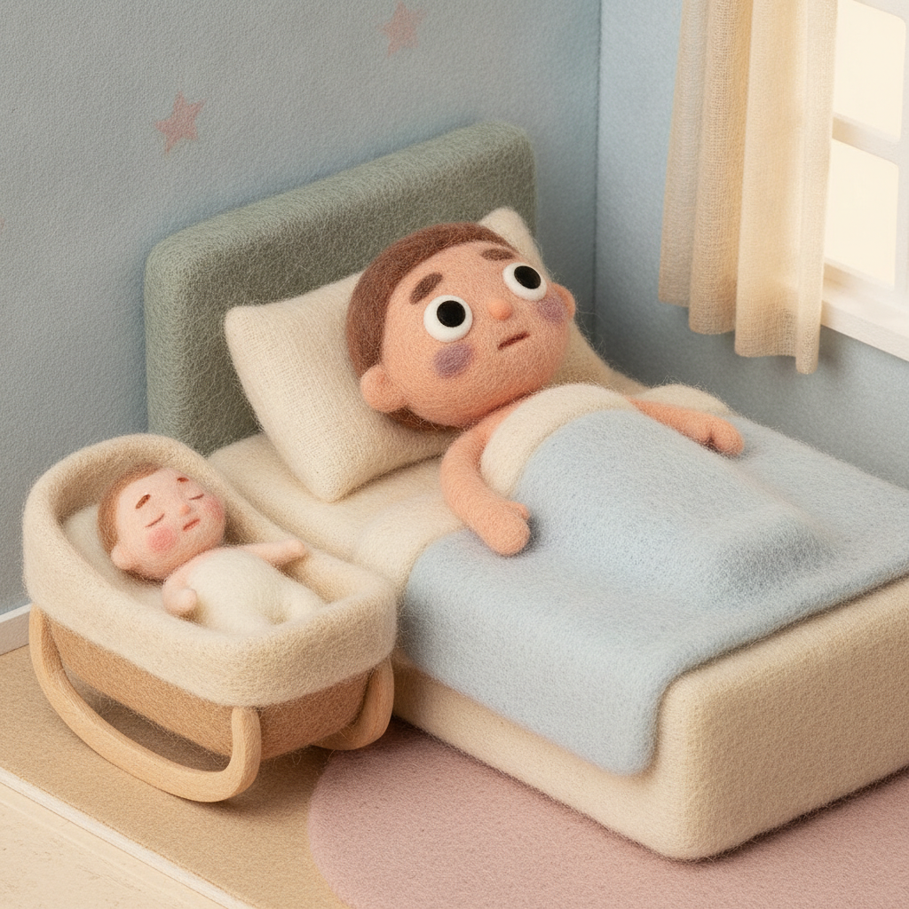 Why You Cannot Sleep Even When the Baby Sleeps